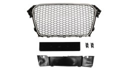 Grill Audi A4 B8 RS-Style Chrome-Black PDC