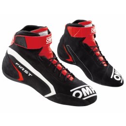 Buty OMP First FIA R.46 Czarno / Czerwony