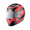 Kask kartingowy Stilo ST6 CMR Lite Carbon R.XXS (53cm) Czerwony