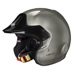 Kask rajdowy Stilo Venti4 Trophy Jet R.M+ (58cm) Srebrny