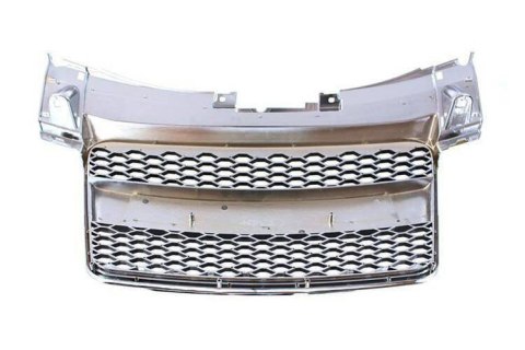 Grill Audi TT 8J RS-Style Chrome-Black 06-14