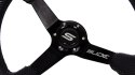 Kierownica SLIDE 350mm offset:90mm Carbon Black