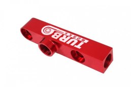 Kolektor pomp paliwa 2w1 Czerwony