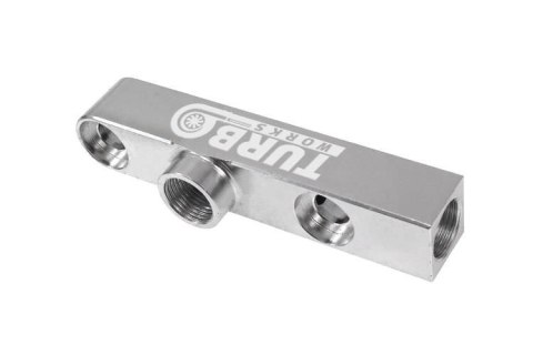 Kolektor pomp paliwa 2w1 Srebrny