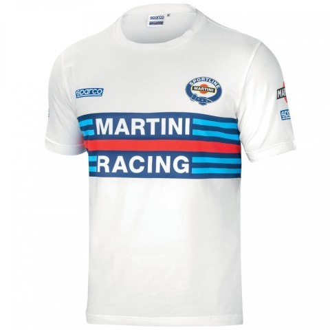 T-Shirt Sparco Martini Racing R.M Biały