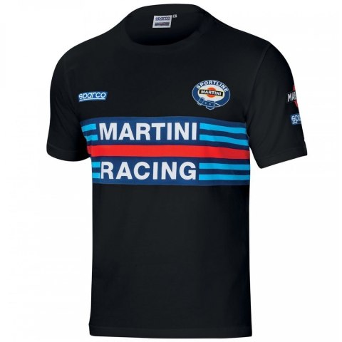 T-Shirt Sparco Martini Racing R.S Czarny