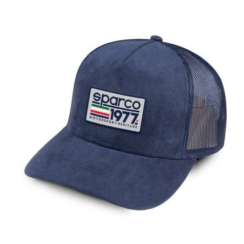 Czapka z daszkiem Sparco Trucker Granatowy