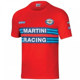 T-Shirt Sparco Martini Racing R.L Czerwony