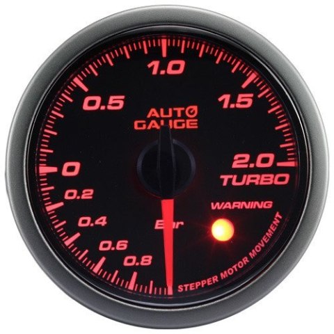 Wskaźnik doładowania turbo Auto Gauge - SMOKE WARNING 60mm