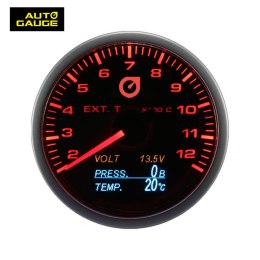 Wskaźnik temperatury spalin EGT Auto Gauge 4 IN 1 60mm