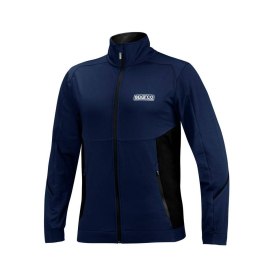 Bluza Sparco Full Zip R.M Czarno / Niebieski