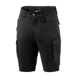Spodnie robocze Sparco FTW Cotton Bermuda R.L Czarno / Szary
