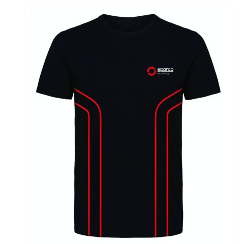 T-Shirt Sparco Gaming Rookie R.XL Czarno / Czerwony