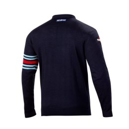 Wełniany sweter Sparco Crewneck Martini Racing R.S Granatowy