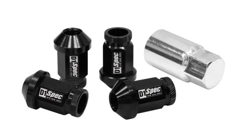 Nakrętki D1Spec Replika Alu 40mm M12x1.5 Czarne