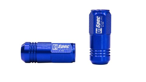 Nakrętki D1Spec Replika Alu EW M12x1,5 50mm Niebieskie