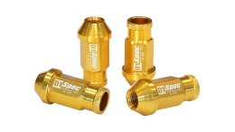Nakrętki D1Spec Replika Alu Race M12x1,25 50mm Złote