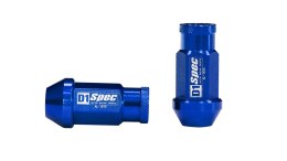 Nakrętki D1Spec Replika Alu Race M12x1,5 50mm Niebieskie