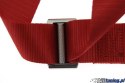 Pasy sportowe 4p 3" Czerwone - Pro Sport