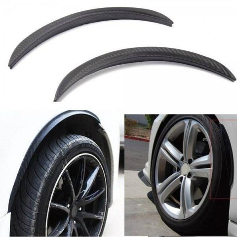 Poszerzenia uniwersalne 13" nadkola Carbon Look