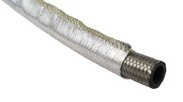 Aluminiowana osłona termiczna / rękaw do przewodów i węży / peszel IRP R.15mm / 1m