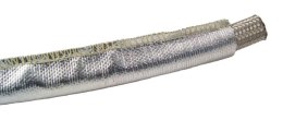 Aluminiowana osłona termiczna / rękaw do przewodów i węży / peszel IRP R.15mm / 1m