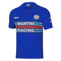T-Shirt Sparco Martini Racing R.M Niebieski