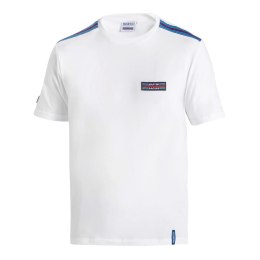 Koszulka Sparco Martini Racing Top Stripes R.XXXL Biały