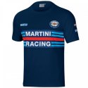 T-Shirt Sparco Martini Racing Granatowy