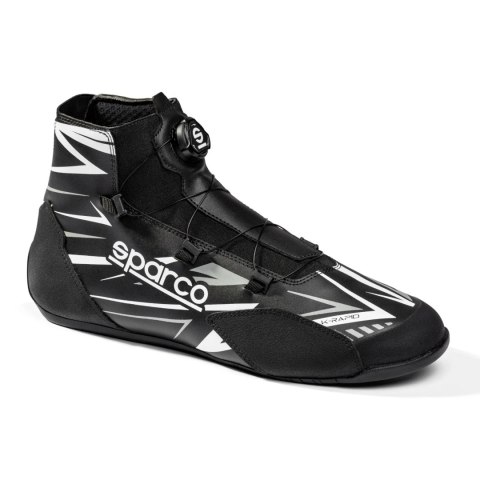Buty kartingowe Sparco K-Rapid Rotor WP R.45 Czarno / Biały