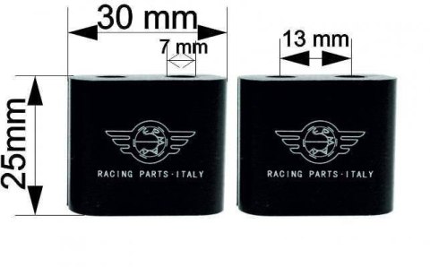 Separator przewodów napięcia 2x2w Gold