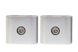 Separator przewodów napięcia 2x2w Silver