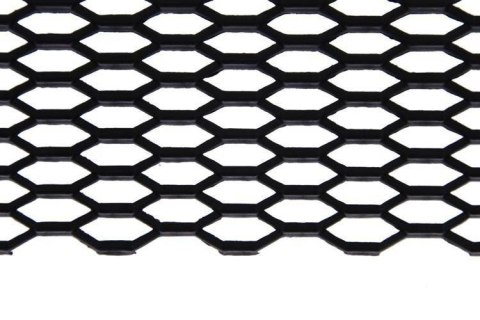 Siatka ABS Honey Comb Black 120x40cm 21x6mm