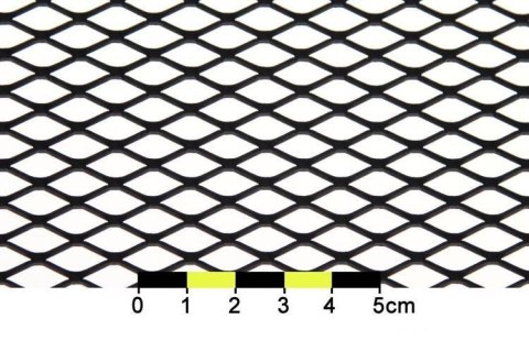 Siatka ALU Diamond Black 120x20cm 12x7mm