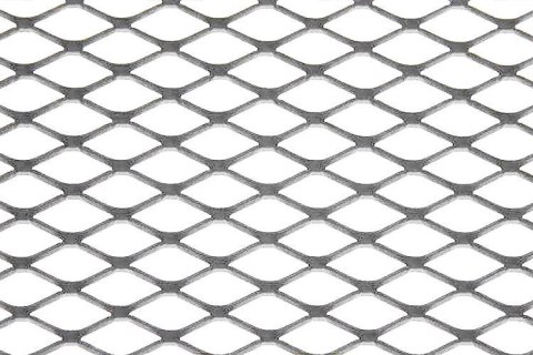 Siatka ALU Diamond Silver 120x40cm 12x7mm