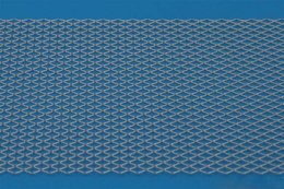Siatka ALU Diamond Silver 120x40cm 12x7mm