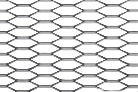 Siatka ALU Honey Comb Silver 120x20cm 21x6mm