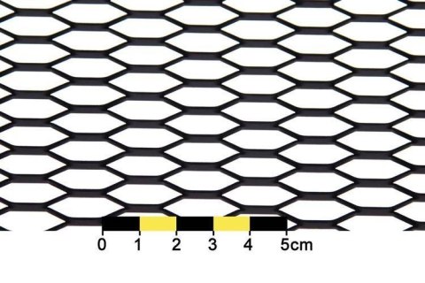 Siatka ALU Honey Comb Silver 120x40cm 21x6mm