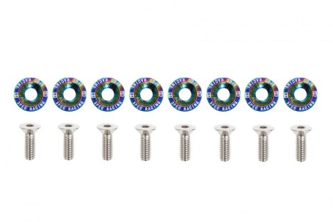 Śrubki, podkładki ozdobne M6x1.0 15mm D1 Neo