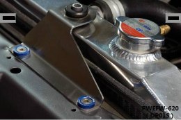 Śrubki, podkładki ozdobne M6x1.0 15mm JDM Silver