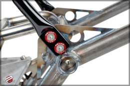 Śrubki, podkładki ozdobne M8x1.25 15mm JDM Black