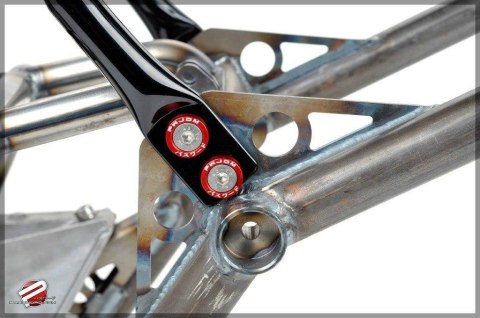 Śrubki, podkładki ozdobne M8x1.25 15mm JDM Blue