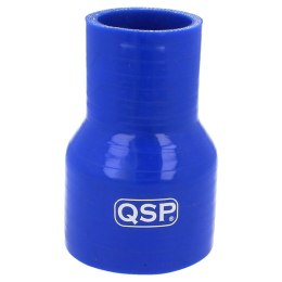 Redukcja silikonowa prosta QSP R.Średnice: 45mm > 38mm Niebieski