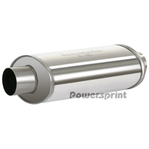 Uniwersalny tłumik owalny Powersprint HF-35 R.70mm