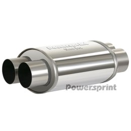 Uniwersalny tłumik owalny Powersprint Short Box R.50mm