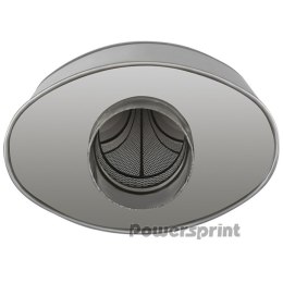 Uniwersalny tłumik owalny Y Powersprint HF-35 R.1x63,5mm x 2x60mm