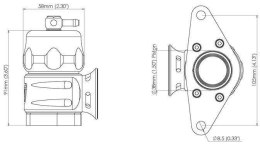 Blow Off Turbosmart Subaru WRX Forester 38mm Supersonic