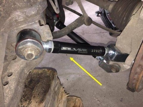 Wahacze Nissan 370Z G37 Regulowane Black