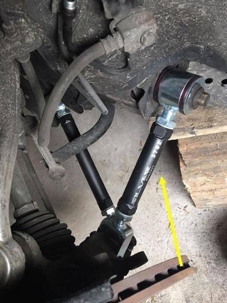 Wahacze Nissan 370Z G37 Regulowane Black