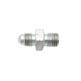 Adapter Goodridge 306‑04‑M12Z1 - prosty adapter męski -4JIC do M12×1,5 (stożek wklęsły), stal ocynkowana